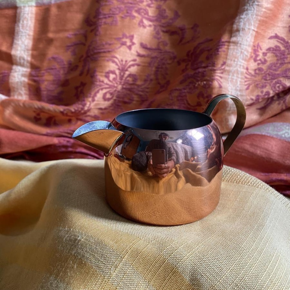 Copper Creamer Pitcher